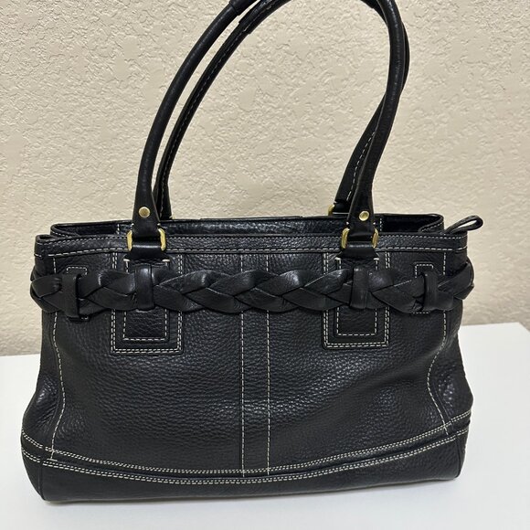 VINTAGE COACH Hampton satchel black PERFECT CONDITION Authentic 10529 - Picture 2 of 10